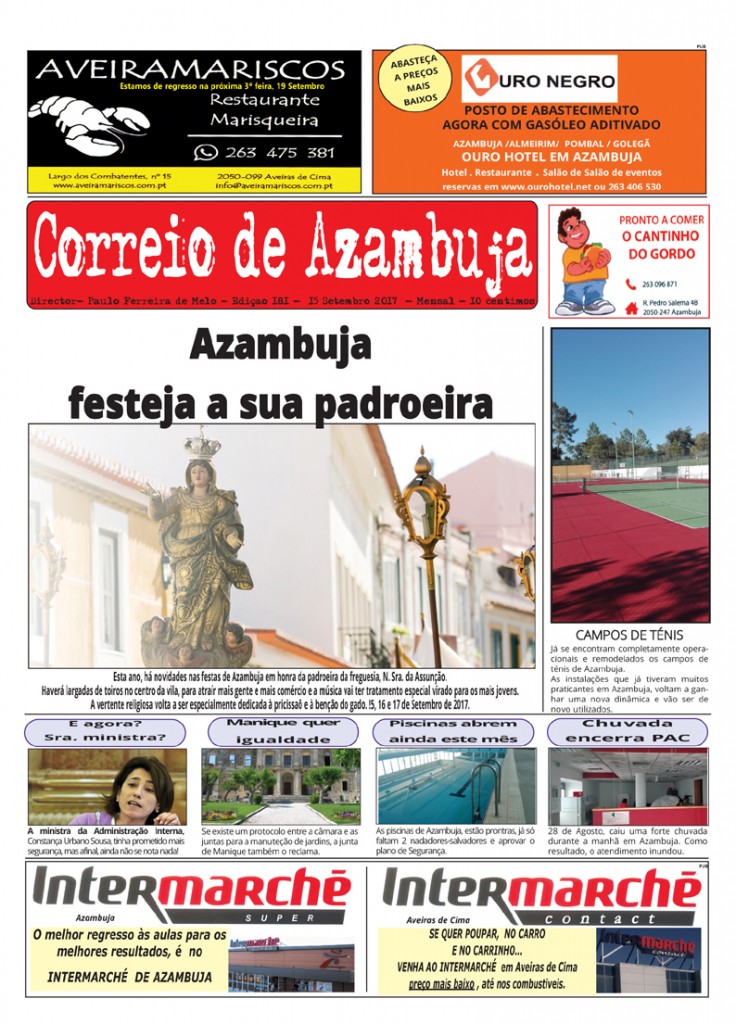 Correio   de Azambuja Edição de Setembro 2017