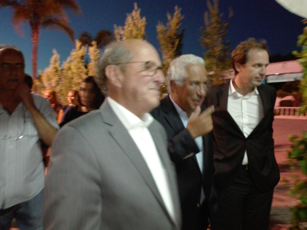 Azambuja, Luis de Sousa com António Costa.