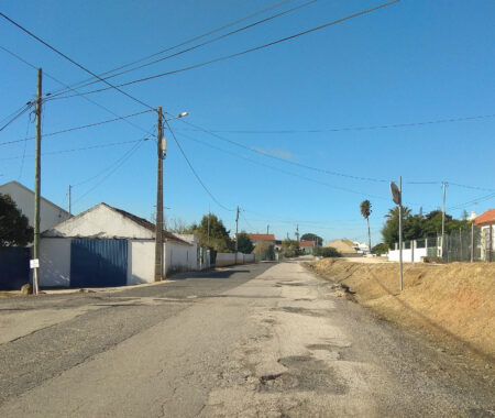 Aveiras de Cima em obras