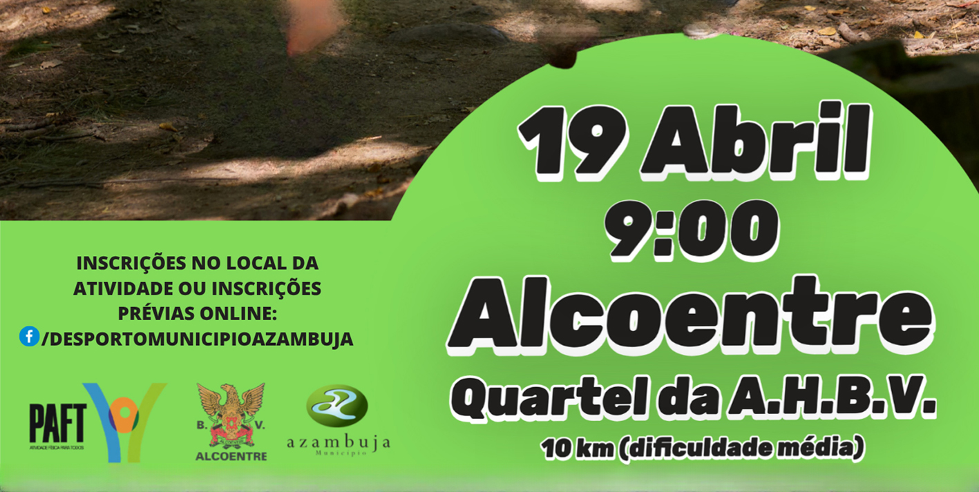 Caminhada em Alcoentre este fim de semana